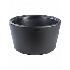 Кашпо Otium basso fp black, чёрного цвета диаметр - 80 см высота - 43 см