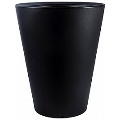 Кашпо Otium olla black, чёрного цвета диаметр - 80 см высота - 100 см