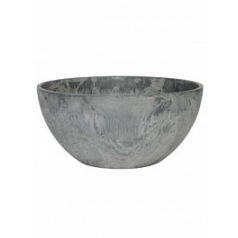 Кашпо Artstone fiona bowl grey, серого цвета диаметр - 31 см высота - 15 см