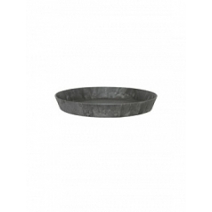 Поддон Artstone saucer round black, чёрного цвета диаметр - 22 см высота - 3 см