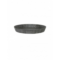 Поддон Artstone saucer round black, чёрного цвета диаметр - 26 см высота - 4 см