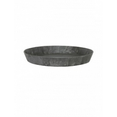 Поддон Artstone saucer round black, чёрного цвета диаметр - 30 см высота - 4 см