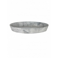 Поддон Artstone saucer round grey, серого цвета диаметр - 32 см высота - 5 см