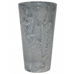 Кашпо Artstone claire vase grey, серого цвета диаметр - 37 см высота - 70 см