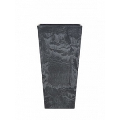 Кашпо Artstone ella vase black, чёрного цвета длина - 26 см высота - 49 см
