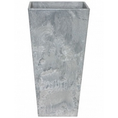 Кашпо Artstone ella vase grey, серого цвета длина - 35 см высота - 70 см