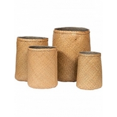 Кашпо Pottery Pots Bohemian yara seagrass (set a 4 pcs.) диаметр - 56 см высота - 41 см