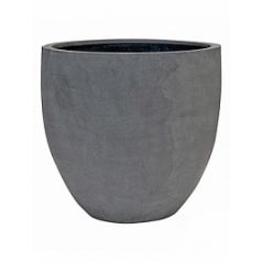Кашпо Pottery Pots Fiberstone jesslyn grey, серого цвета L размер диаметр - 70 см высота - 61 см