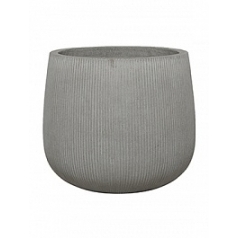 Кашпо Pottery Pots Fiberstone ridged cement pax M размер диаметр - 40 см высота - 36 см