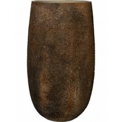 Кашпо Pottery Pots Oyster tarb xl, imperial brown, коричнево-бурого цвета диаметр - 50 см высота - 90 см