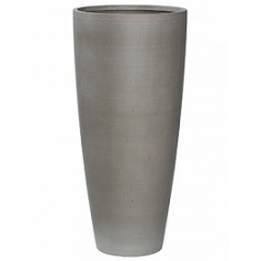 Кашпо Pottery Pots Refined dax L размер clouded grey, серого цвета диаметр - 37 см высота - 80 см