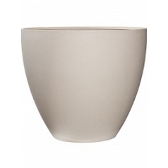 Кашпо Pottery Pots Refined jesslyn L размер natural white, белого цвета диаметр - 70 см высота - 61 см