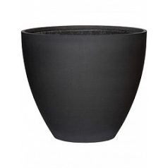 Кашпо Pottery Pots Refined jesslyn S размер volcano black, чёрного цвета диаметр - 50 см высота - 44 см