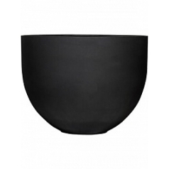 Кашпо Pottery Pots Refined jumbo mila L размер volcano black, чёрного цвета диаметр - 120 см высота - 92 см