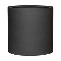 Кашпо Pottery Pots Refined max L размер volcano black, чёрного цвета диаметр - 50 см высота - 49 см