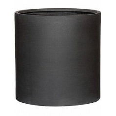 Кашпо Pottery Pots Refined max M размер volcano black, чёрного цвета диаметр - 42.5 см высота - 42.5 см