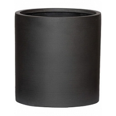 Кашпо Pottery Pots Refined max S размер volcano black, чёрного цвета диаметр - 29 см высота - 29.5 см