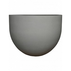 Кашпо Pottery Pots Refined mila L размер clouded grey, серого цвета диаметр - 120 см высота - 92 см
