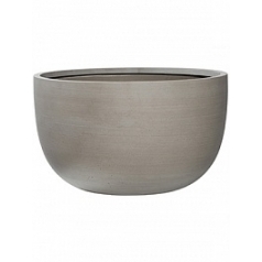 Кашпо Pottery Pots Refined sunny L размер clouded grey, серого цвета диаметр - 45 см высота - 27 см