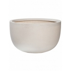 Кашпо Pottery Pots Refined sunny M размер natural white, белого цвета диаметр - 35 см высота - 21 см