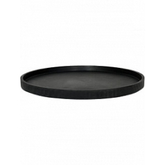 Поддон Fiberstone saucer round M размер black, чёрного цвета диаметр - 47 см высота - 4 см