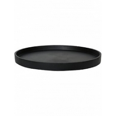 Поддон Fiberstone saucer round S размер black, чёрного цвета диаметр - 41 см высота - 4 см