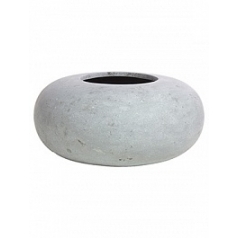 Кашпо Fleur Ami Donut grey, серого цвета диаметр - 60 см высота - 26 см