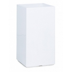 Кашпо Fleur Ami Premium Classic white, белого цвета (straight) длина - 42 см высота - 75 см