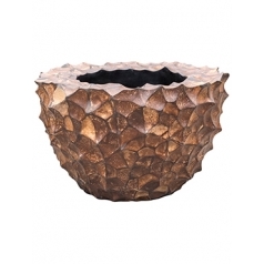 Кашпо Nieuwkoop Tunda bowl coconut shell brown, коричнево-бурого цвета