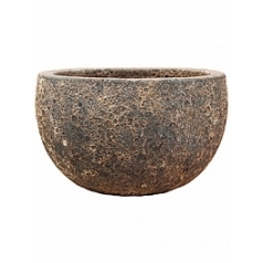 Кашпо Nieuwkoop Lava bowl relic rust metal диаметр - 40 см высота - 24 см