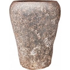 Кашпо Nieuwkoop Lava coppa relic rust metal диаметр - 58 см высота - 83 см