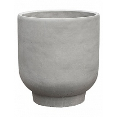 Кашпо Nieuwkoop D&m indoor pot tale светло-серого цвета (per 6 pcs.) диаметр - 18 см высота - 20 см