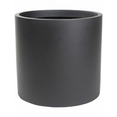 Кашпо Nieuwkoop Charm cylinder black, чёрного цвета диаметр - 52 см высота - 48 см