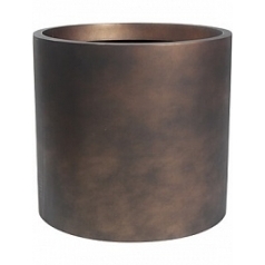 Кашпо Nieuwkoop Charm cylinder bronze, бронзового цвета диаметр - 52 см высота - 48 см