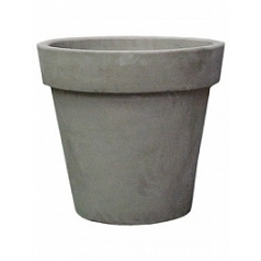 Кашпо Nieuwkoop Terra cotta, терракотового цвета flowerpot grey, серого цвета (handmade) диаметр - 100 см высота - 92 см