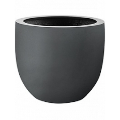 Кашпо Nieuwkoop D-lite (argento) egg pot anthracite, цвет антрацит диаметр - 45 см высота - 38 см