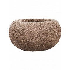Кашпо Nieuwkoop Polystone coated kamelle bowl rock диаметр - 73 см высота - 42 см