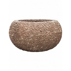 Кашпо Nieuwkoop Polystone coated kamelle bowl rock диаметр - 93 см высота - 52 см