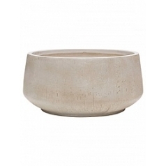 Кашпо Nieuwkoop Raindrop bowl beige диаметр - 55 см высота - 26 см