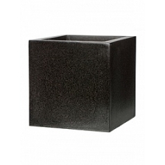 Кашпо Nieuwkoop Capi Lux pot square 4-й размер black, чёрного цвета длина - 50 см высота - 50 см