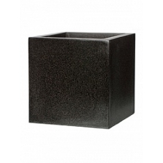 Кашпо Nieuwkoop Capi Lux pot square 5-й размер black, чёрного цвета длина - 60 см высота - 60 см