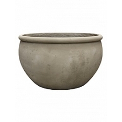 Кашпо Nieuwkoop Empire (grc) bowl grey, серого цвета диаметр - 93 см высота - 54 см