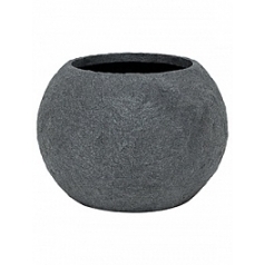 Кашпо Nieuwkoop Rocky bowl smoke-granite диаметр - 60 см высота - 34 см