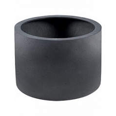 Кашпо Nieuwkoop Grigio cylinder M размер lead-фактура под бетон диаметр - 48 см высота - 32 см