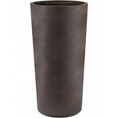 Кашпо Nieuwkoop Grigio vase tall rusty, ржавая фактура iron-фактура под бетон диаметр - 36 см высота - 68 см