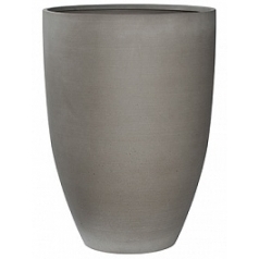 Кашпо Nieuwkoop Refined ben XL размер clouded grey, серого цвета диаметр - 52 см высота - 72 см