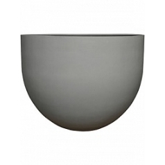 Кашпо Nieuwkoop Refined jumbo mila M размер clouded grey, серого цвета диаметр - 100 см высота - 77 см
