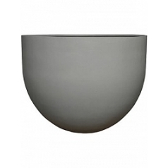 Кашпо Nieuwkoop Refined jumbo mila S размер clouded grey, серого цвета диаметр - 78 см высота - 60 см