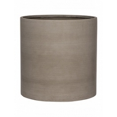 Кашпо Nieuwkoop Refined max L размер clouded grey, серого цвета диаметр - 50 см высота - 49 см