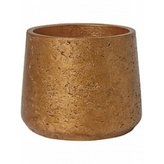 Кашпо Nieuwkoop Rough patt L размер metallic copper диаметр - 20 см высота - 16.5 см